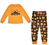 (スーパーモダン)Super Modernハロウィン 衣装 子供　キュートなカボチャ　ハロウィン　仮装 コスチューム キッズ ハロウィン衣装　長袖 上下セット子供服　パジャマ2歳-7歳