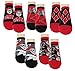 DC Comics Womens Harley Quinn Ankle-No Show Socks 5 Pair Pack