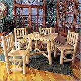 Kitchen & Housewares : Rustic Square Dining Group 1135