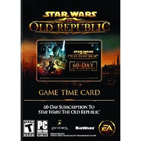 Star Wars: The Old Republic Pre-Paid Timecard