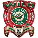 Minnesota Wild Official Logo Wall Clock