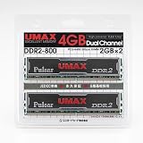 Ｐｕｌｓａｒ　ＤＣＤＤＲ２－４ＧＢ－８００ＵＭＡＸPULSAR DCDDR2-4GB-804997401134563