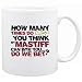 New  How Many Times Do You Think My Mastiff Can Bite You ... Do We Bet ?  Mug Dog