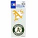 MLB Oakland Athletics 2-Piece Die-Cut Decal, 4