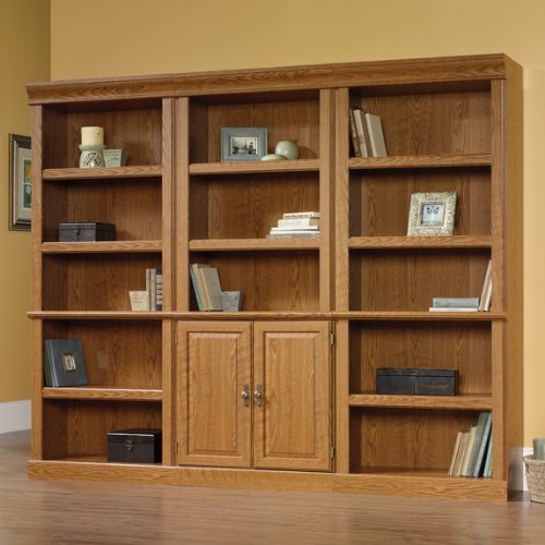 Orchard Hills Bookcase Wall Carolina Oak