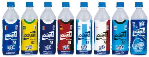Cover image : 「期間限定 ワールドカップ デザイン」 アクエリアス 500ml×24本