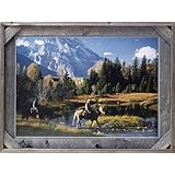 IMAGE OF Freedom Cowboys - Western Print