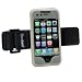 Tuneband, Grantwood Technology's Armband, Silicone Skin, and Screen Protector for iPhone 1G and iPhone 3G and new iPhone 3G S, Cloud/Clear