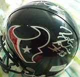 Dunta Robinson autographed Houston Texans mini helmet