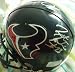 Dunta Robinson autographed Houston Texans mini helmet