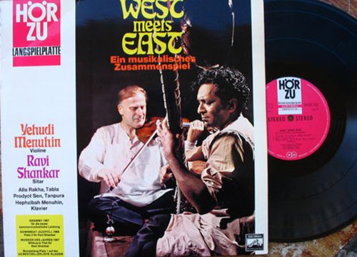 Produkt-Bild: West meets East. Ein musikalisches Zusammenspiel. Yehudi Menuhin, Ravi Shankar, alla Rakha, Prodyot Sen, Hephzibah Menuhin Stereo