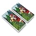 Christmas Holiday Santa Claus Trees Eraser Set of 2