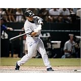 Ivan Rodriguez New York Yankees - Road Batting Horizontal - Autographed 16x20 Photograph