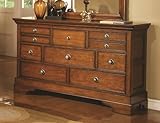 Dresser in Light Brown Finish by Coaster Furniture