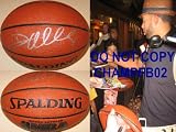 DERON WILLIAMS,NEW JERSEY NET,UTAH JAZZ,SIGNED,AUTOGRAPHED,NBA BASKETBALL,COA,WITH PROOF
