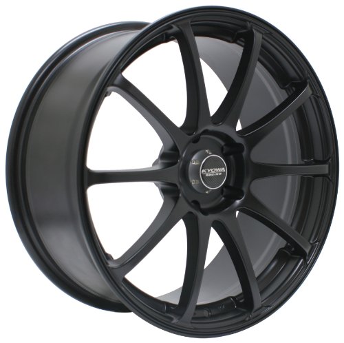 Kyowa Racing Series 626 All Matte Black - 18 x 8 Inch Wheel