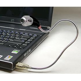 Snake Style 350000 Pixel 7 Led USB 2.0 Webcam