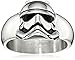 Star Wars Jewelry Episode 7 Stormtrooper Stainless Steel 3D Ring