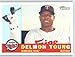 Delmon Young / Minnesota Twins - 2009 Topps Heritage Card # 109 - MLB Baseball Trading Card in Screwdown!