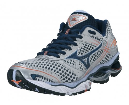MIZUNO Wave Creation 13 Damen Laufschuhe, Silber/Blau, 37