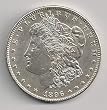 1896 Morgan Silver Dollar