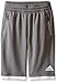 adidas Boys' Big French Terry Streetball Short, Black/White, Small
