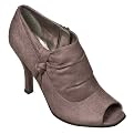 Women's Mossimo&reg; Kaylen Peep-Toe Booties - Grey