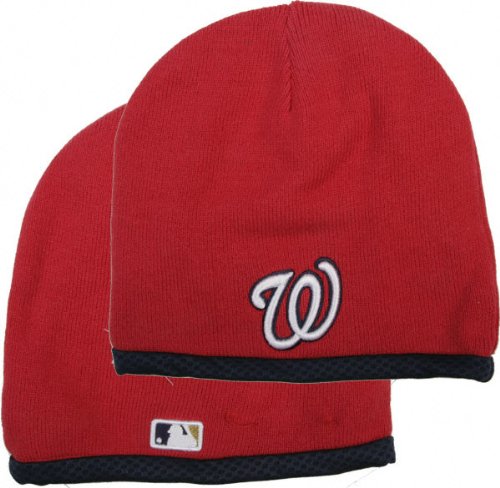 Washington Nationals 2008 AC Performance Therma Base On Field Knit Hat