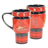 MLB St. Louis Cardinals Boelter 16 Ounce Sculpted Travel Mug