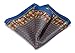HISDERN Men's Floral Pocket Square Handkerchief