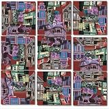 B Dazzle Victorian Homes Scramble Squares 9 Piece Puzzle