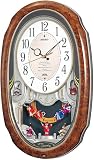 SEIKO CLOCK (セイコークロック) 掛け時計 ウエーブシンフォニー 電波時計 ツイン・パ AM213Bの画像