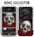 New Apple iPhone Designer Skin Removable Vinyl - Bone Collector Black