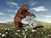 Wallmonkeys Peel and Stick Wall Decals - Bear Market - Removable Graphic