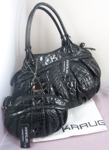 Pair Black Krrug Handbags