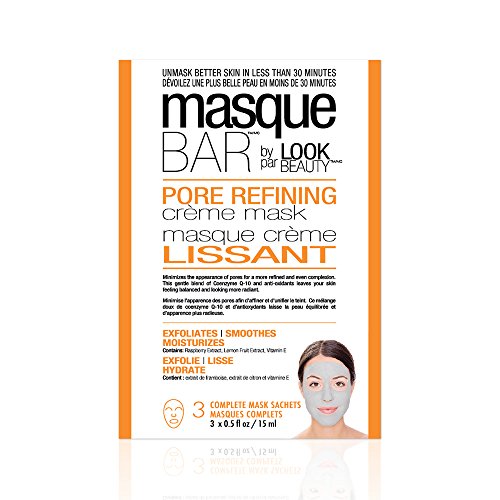 Look Beauty Pore Refining Crème Mask- 3 Complete Mask Sets - Beauty Care