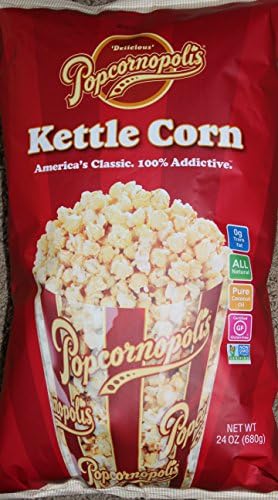 Popcornopolis Kettle Corn 24 Oz Bag