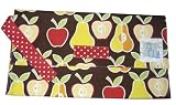 Phoebe Diaper Clutch in Apples & Pears