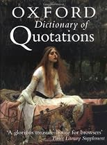 The Oxford Dictionary of Quotations