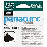 Panacur C Canine Dewormer 3x2gm packet