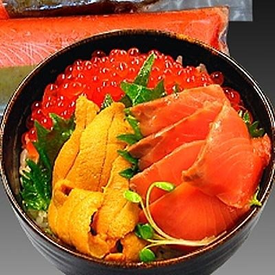 海鮮3色丼セット