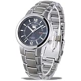 Seiko Men's SNKA23K1S Stainless-Steel Analog with Black Dial Watch