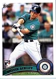 2011 Topps Update Series Baseball Card # US30 Dustin Ackley RC - Seattle Mariners (RC - Rookie Card) MLB Trading Card In Protective Screwdown Case!