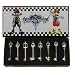 Kingdom Hearts II 8 KEYBLADE PENDANT SET Sora Necklace