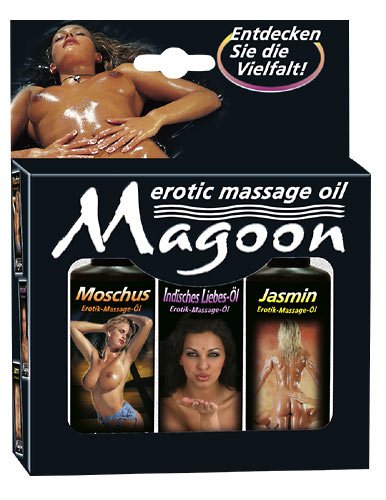 Orion 621080 3er Set Massage-Öle 50 ml