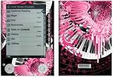 Disco Fly Design Protective Decal Skin Sticker for Sony Digital Reader PRS-505 Models