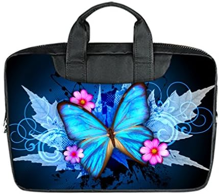 Chirstmas Gifts Butterflies Water-Proof Nylon Macbook Air Shoulder Bags 11"