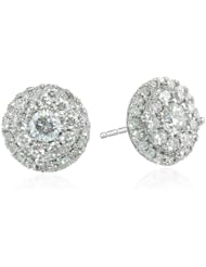 14k White Gold 1cttw Diamond Galaxy Stud Earrings (H-I Color, I2 Clarity)