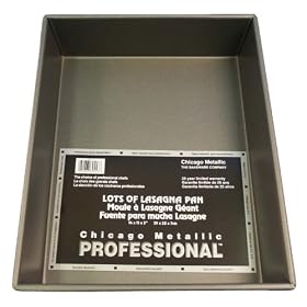 Chicago Metallic Professional Lots of Lasagna Pan by Chicago Metallic