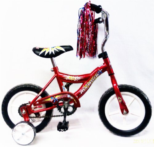 12-inch Children Bicycle W/Training Wheels Color Red
